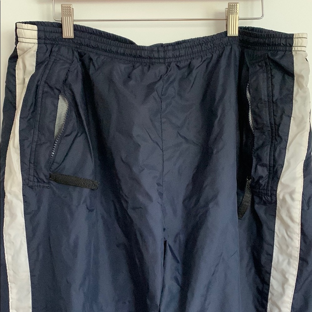 Polo by Ralph Lauren Navy and White Warm-up Pants
